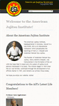 Mobile Screenshot of americanjujitsuinstitute.org